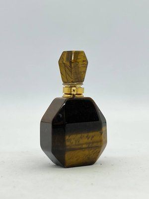 Флакончик з каменю для аромамасел та парфумів, тигрове око 12032 фото