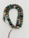 Моховий агат на нитці без застібки 9*9 мм 38 см 14091 фото 1