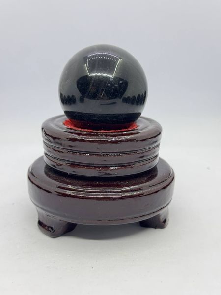 Куля з обсидіану 50 мм 13631 фото