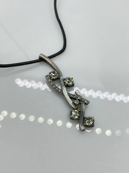 Комплект підвіска та сережки 42 см 10834 фото