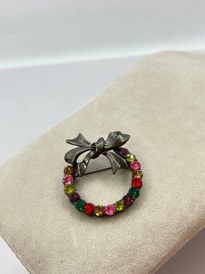 Брошка бантик 11068 фото