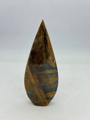 Обелиск из тигрового и соколиного глаза 108*45*25 мм 13590 фото