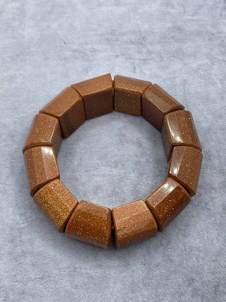 Браслет авантюрин 18 см 9605 фото