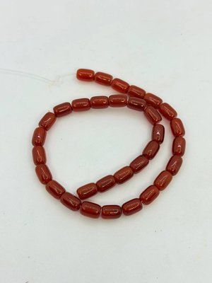 Сердолик на нити без застежки 8*12 мм 37 см 14237 фото