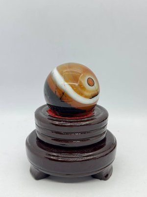 Шар из сардоникса 51 мм 13401 фото
