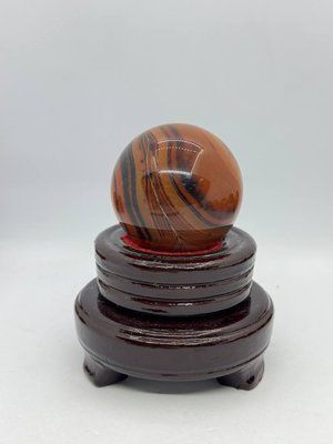 Шар из сардоникса 50 мм 13404 фото