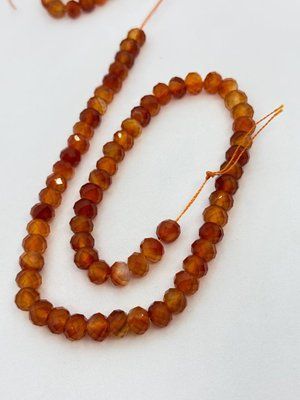 Сердолик на нити без застежки 6*8 мм 40 см 12757 фото