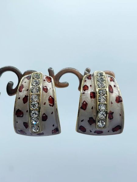 Сережки леопард 455 фото