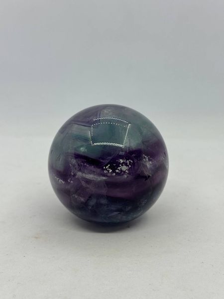 Шар из флюорита 65 мм 13837 фото